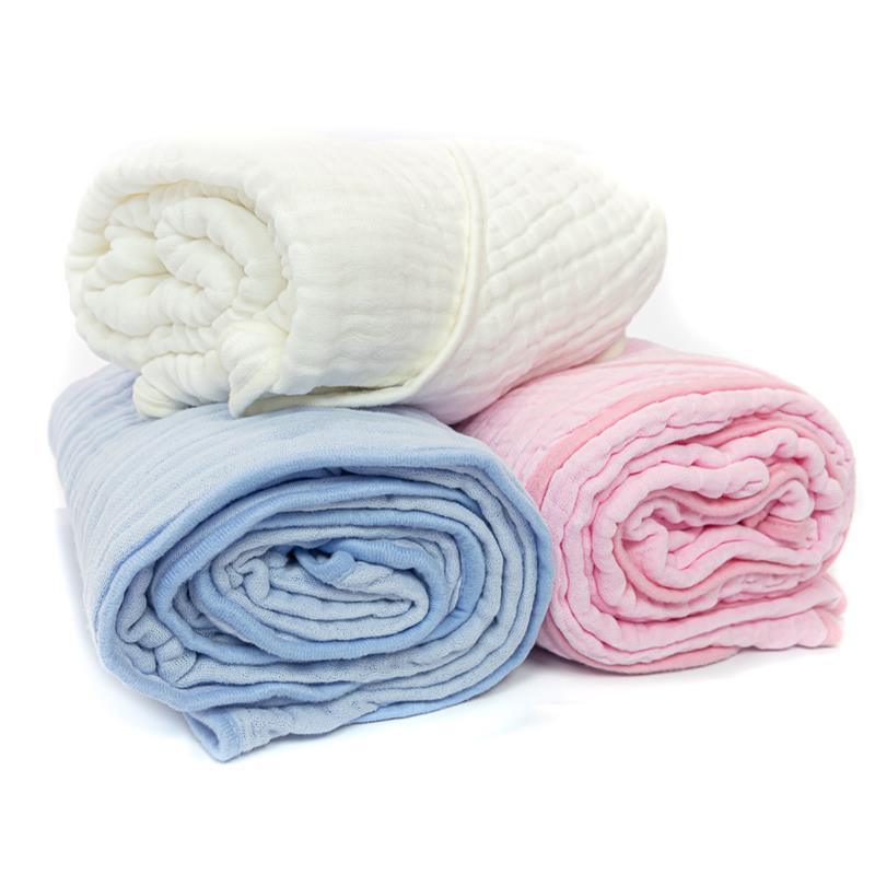 Primo Passi Hooded Muslin Towel, Light Pink | Baby Hooded Towels | Kids Hooded Towels Image 7