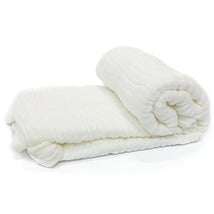 Primo Passi Hooded Muslin Towel, White | Baby Hooded Towels | Kids Hooded Towels Image 2