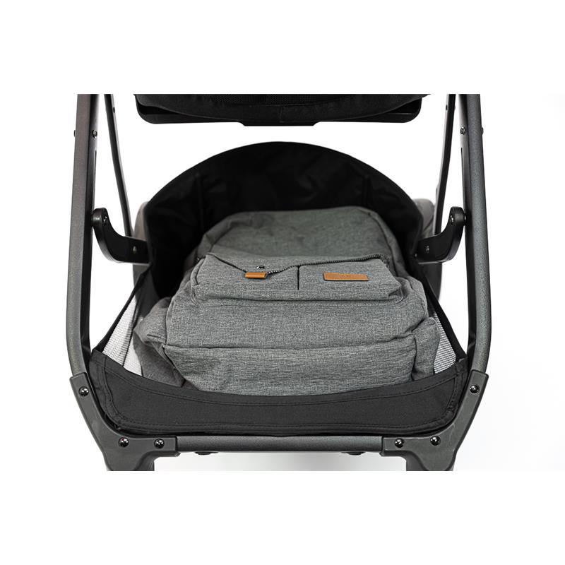 Primo Passi - Icon Stroller, Newborn to Toddler with Reversible Seat & Compact Fold, All Black Image 6