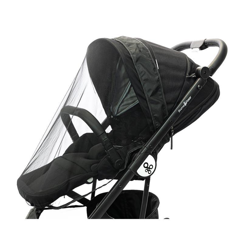 Primo Passi - Icon Stroller, Newborn to Toddler with Reversible Seat & Compact Fold, All Black Image 7