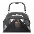 Primo Passi - Icon Stroller, Newborn to Toddler with Reversible Seat & Compact Fold, All Black Image 4