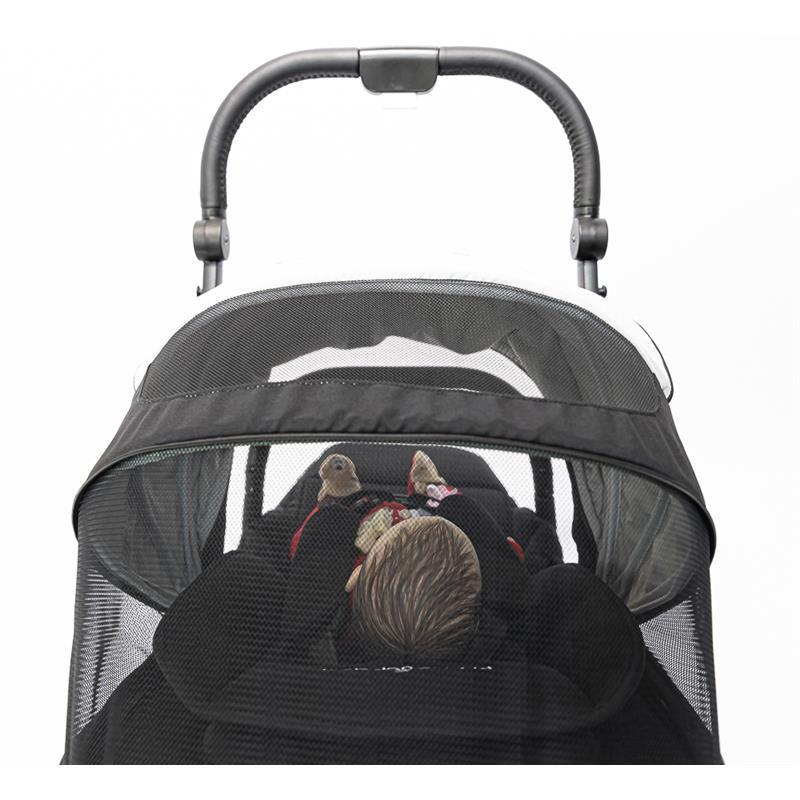 Primo Passi - Icon Stroller, Newborn to Toddler with Reversible Seat & Compact Fold, All Black Image 4