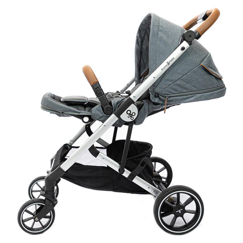 Primo Passi - Icon Stroller, Newborn to Toddler with Reversible Seat & Compact Fold, Gray Melange Image 5