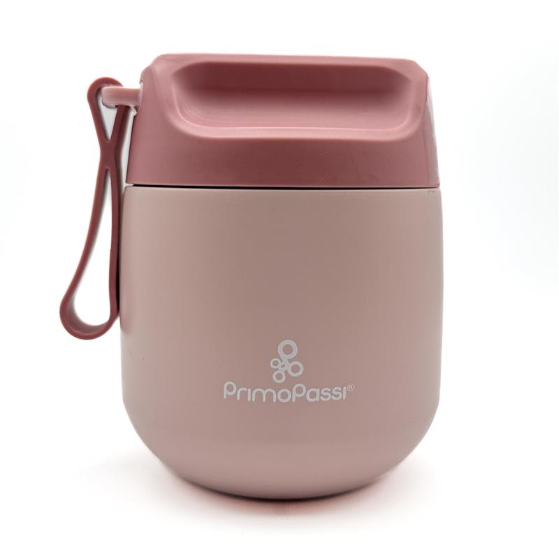 Primo Passi - Insulated Bottle + Insulated Food Jar - Rose Pink Image 4