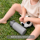 Primo Passi - Insulated Bottle + Insulated Food Jar - Senior Grey Image 3