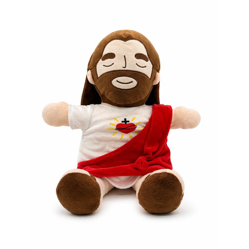 Primo Passi Jesus Comfort Plush With Music & Breathing Image 3