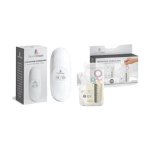 Primo Passi Lactation Massager + Temp-Sensing Breastmilk Storage Bag,8Oz,250Ml,100Pc Image 1