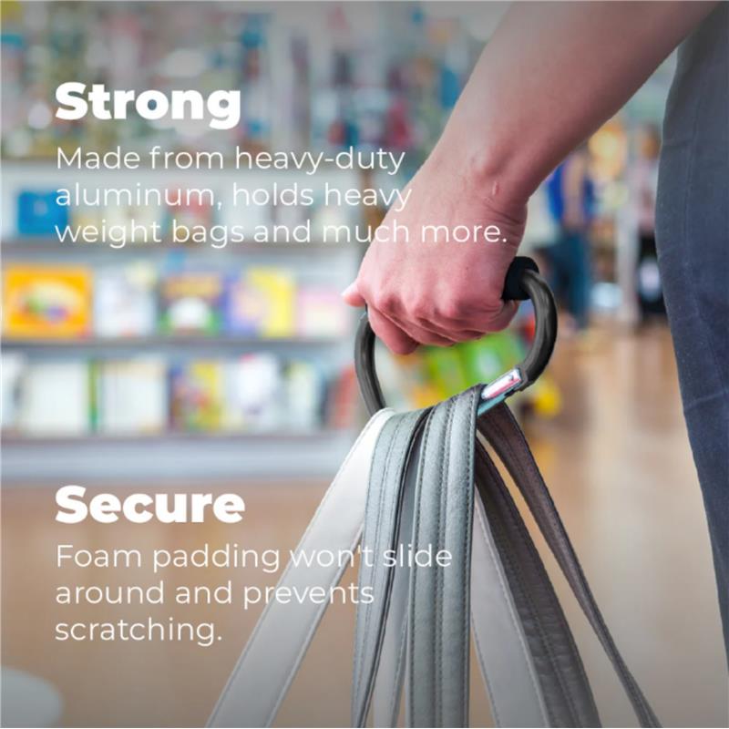 Primo Passi - 2Pk Large Stroller Hook, Pink Image 5