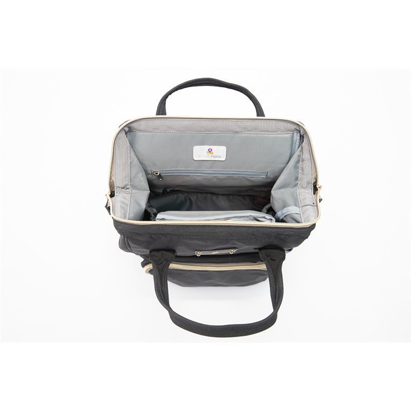 Primo Passi - Diaper Bag Backpack Lucca, Black Image 6