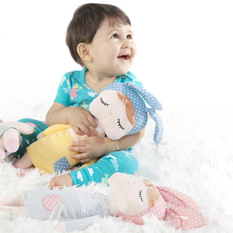 Primo Passi Metoo Angela 13 Plush Doll Sleeping Baby Girl - Retro Image 5