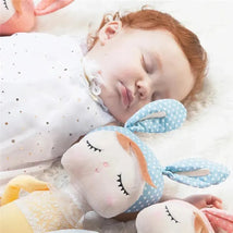 Primo Passi - 13' Metoo Angela Plush Doll Sleeping Baby Girl, Yellow Image 2