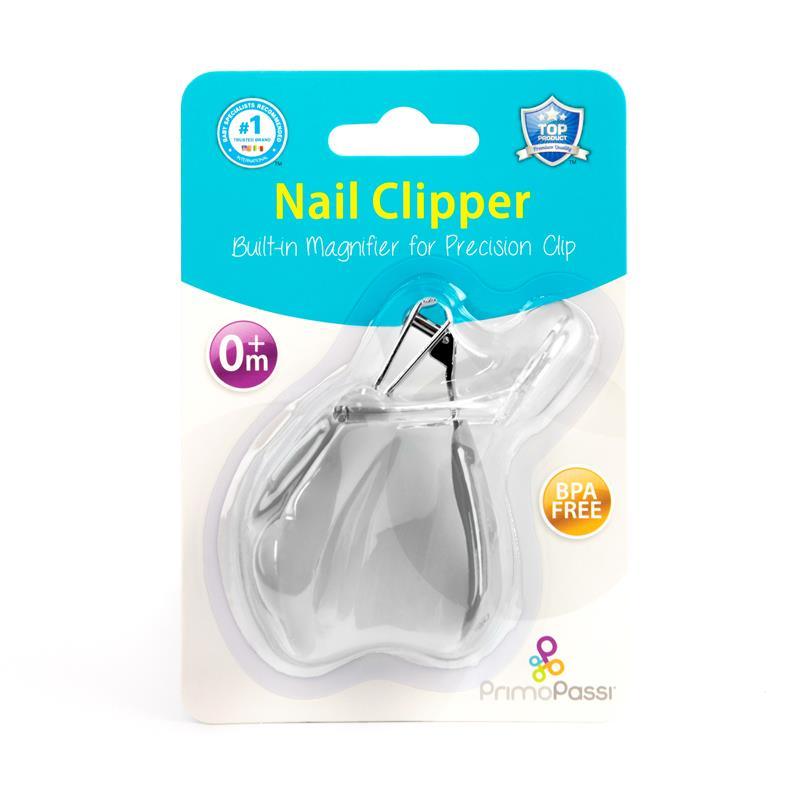 Primo Passi Nail Clipper W/ Magnifier - Grey Image 6