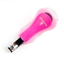 Primo Passi Nail Clipper W/ Magnifier (Pink) Image 4
