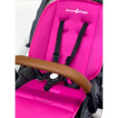 Primo Passi New Universal Stroller Liner, Stroller Protector, Car Seat Liner, Dark Pink Image 1
