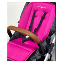Primo Passi New Universal Stroller Liner, Stroller Protector, Car Seat Liner, Dark Pink Image 2