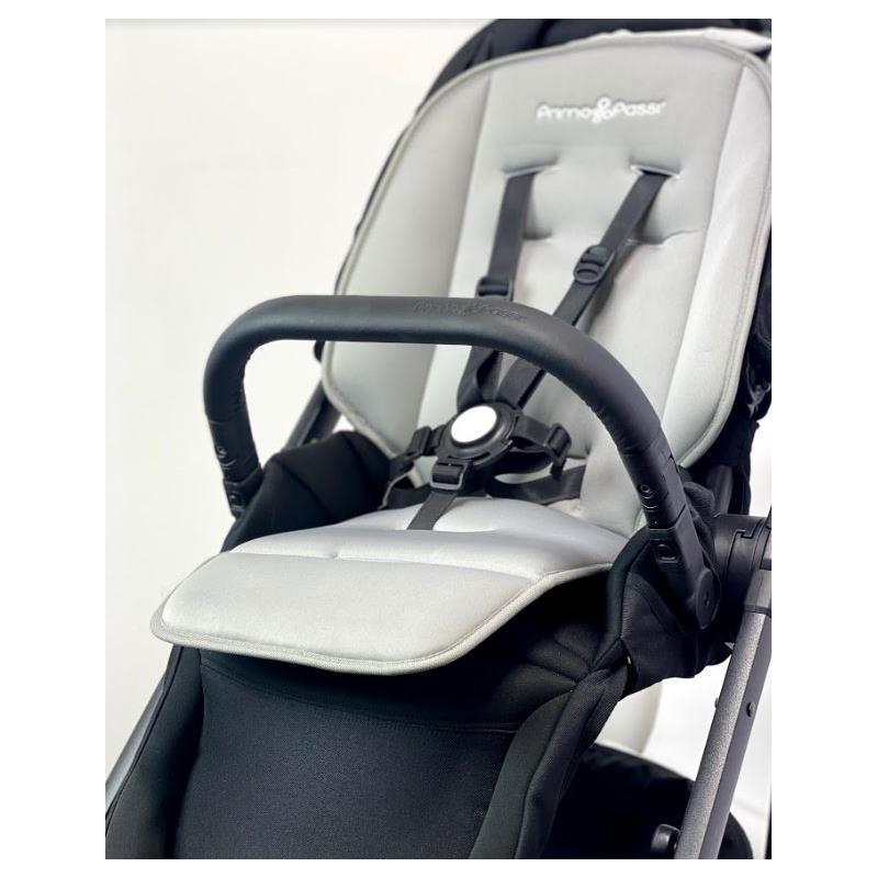 Primo Passi New Universal Stroller Liner, Stroller Protector, Car Seat Liner, Gray Image 4