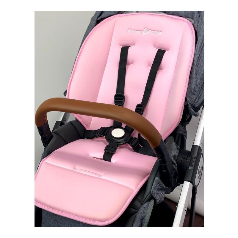 Primo Passi New Universal Stroller Liner, Stroller Protector, Car Seat Liner, Light Pink Image 1