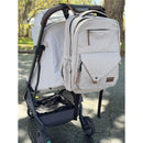 Primo Passi PerTutti Baby Diaper Bag Backpack, Beige Image 7