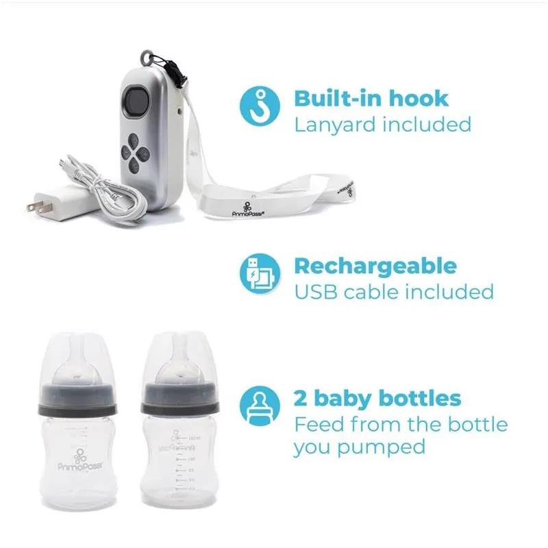 Primo Passi - Portable Dual Charge Electric Breast Pump Image 3
