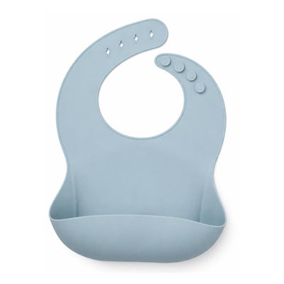 Primo Passi Silicone Bib Dusty Blue Image 1