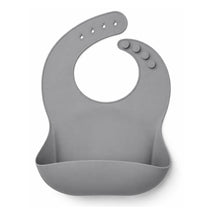 Primo Passi Silicone Bib Senior Gray Image 1