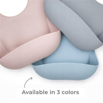 Primo Passi Silicone Bib Senior Gray Image 2