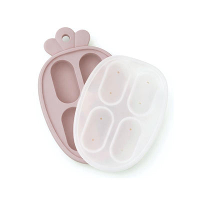 Primo Passi Silicone Carrot Freezer Rose Pink Image 1