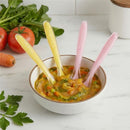 Primo Passi - 4Pk Silicone Spoon, Pink/Yellow Image 5