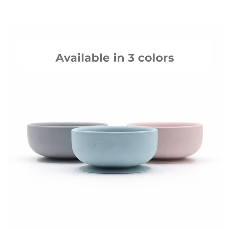 Primo Passi Silicone Suction Bowl, Rose Pink Image 8