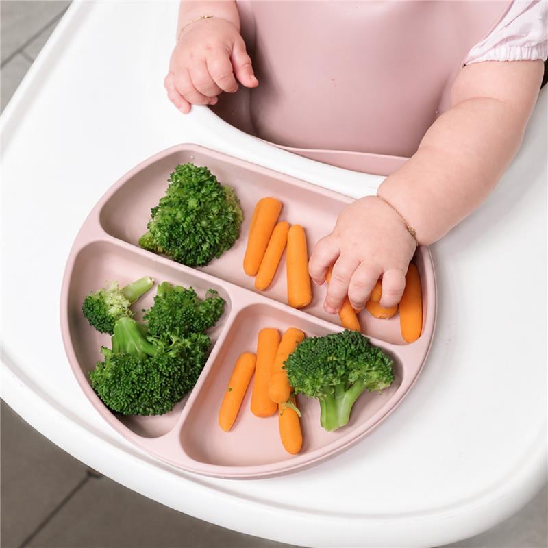 Primo Passi Silicone Suction Plate, Dusty Blue Image 3