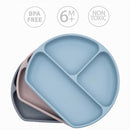 Primo Passi Silicone Suction Plate, Dusty Blue Image 4