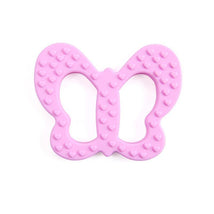 Primo Passi Silicone Baby Teether | Silicone Toy - Butterfly, Lilac Image 1