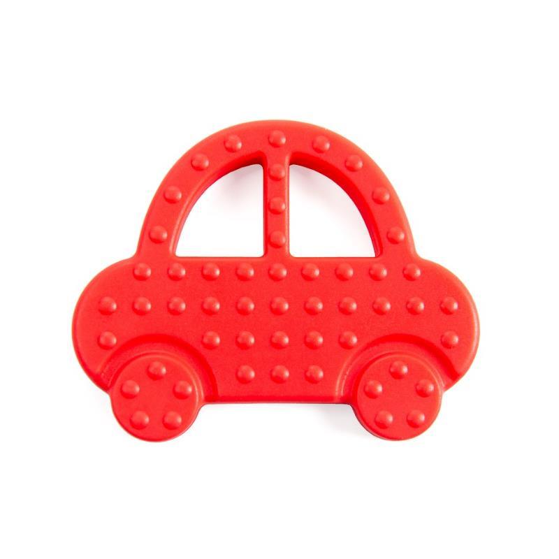 Primo Passi Silicone Baby Teether | Silicone Toy - Red Image 1
