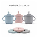 Primo Passi Silicone Training Cup & Snack Cup, Rose Pink Image 7