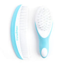 Primo Passi Super Soft Baby Comb And Brush Set (Blue) Image 1