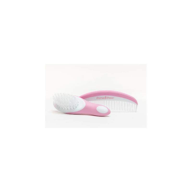 Primo Passi Super Soft Baby Comb And Brush Set (Pink) + Magic Detangler Conditioner  Image 7