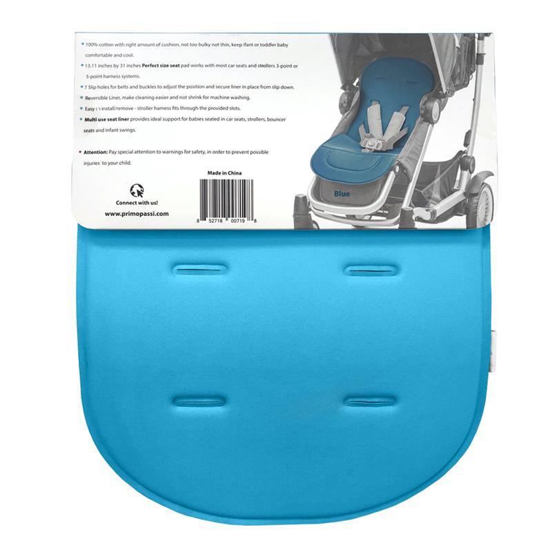 Primo Passi Universal Stroller Liner - Blue Image 2
