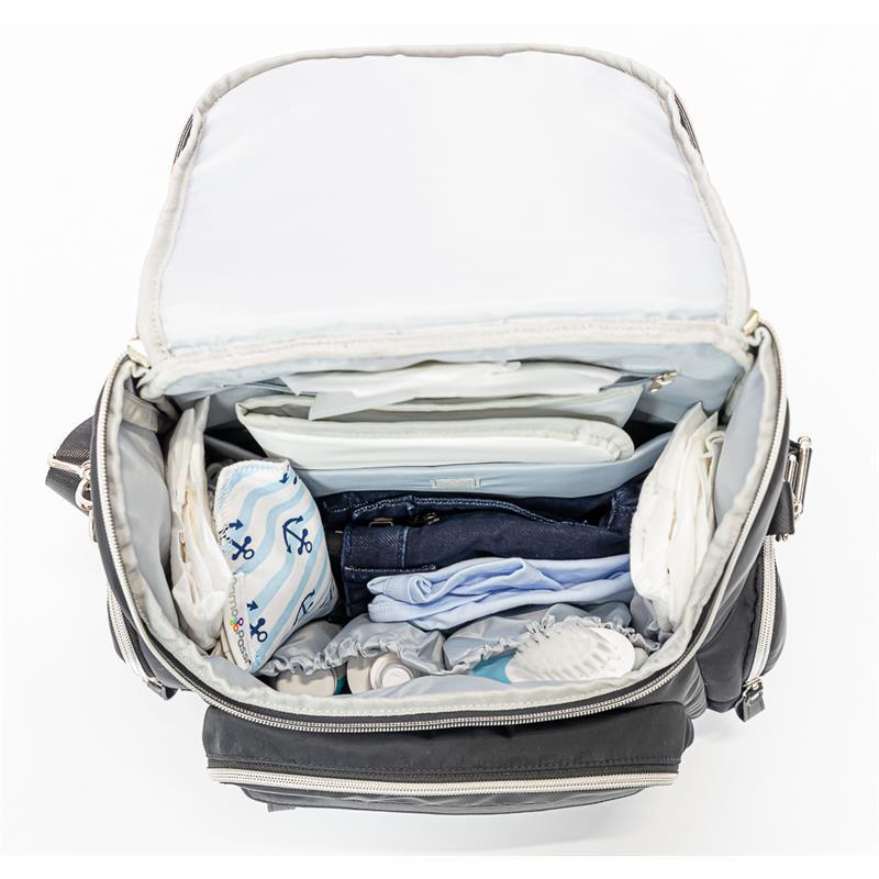 Primo Passi - Vittoria Diaper Bag Backpack, Black Image 4