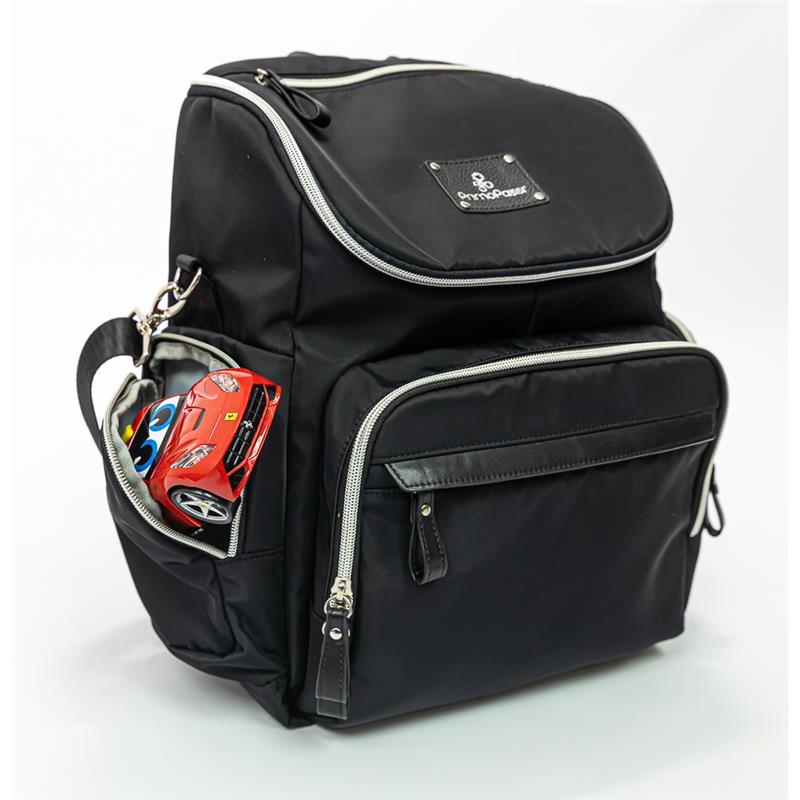 Primo Passi - Vittoria Diaper Bag Backpack, Black Image 5