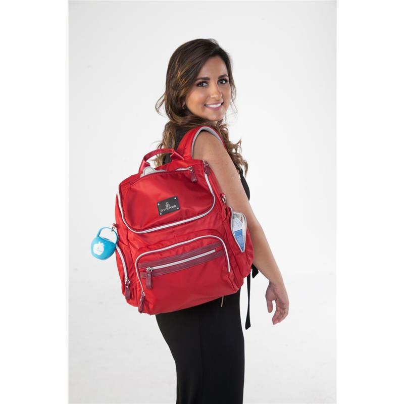 Primo Passi - Vittoria Diaper Bag Backpack, Red Image 10