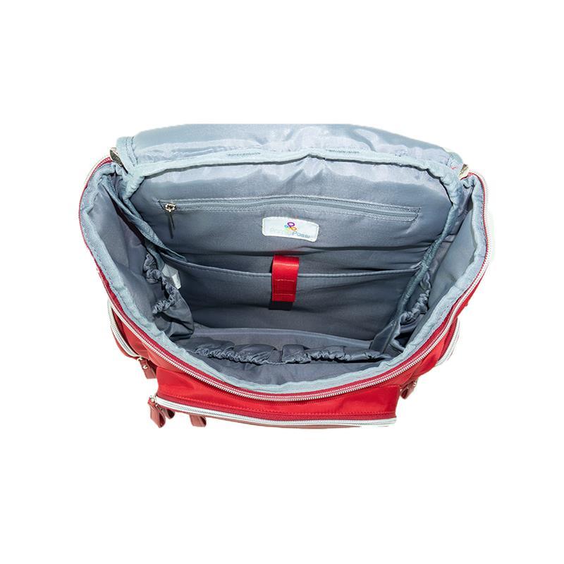 Primo Passi - Red Vittoria Diaper Bag Backpack Image 4