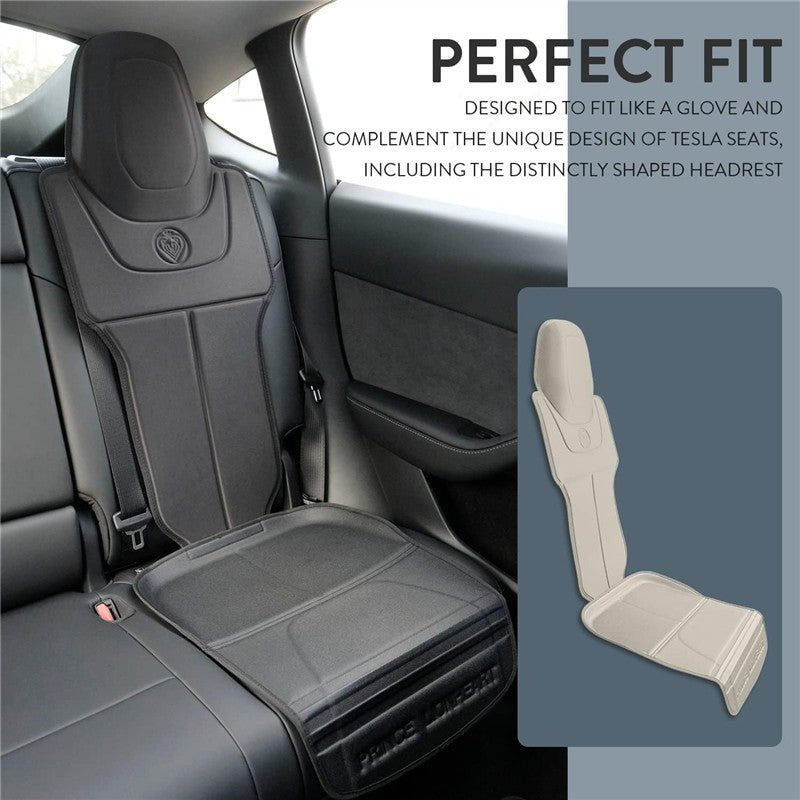 Prince Lionheart Tesla 2-Stage Car Seat Saver - Walnut Image 4