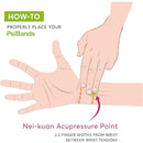 Psi Bands - Acupressure Wrist Bands for The Relief of Nausea, Crystal Clear Image 3