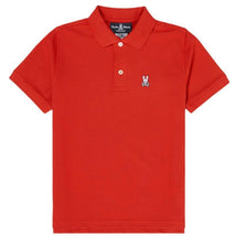Psycho Bunny Kids - Classic Polo, Brilliant Red Image 1