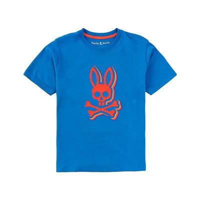 Psycho Bunny - Kids Sanderson Graphic Prince Blue Image 1