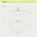 Puj Flyte Compact Tub, White Image 3