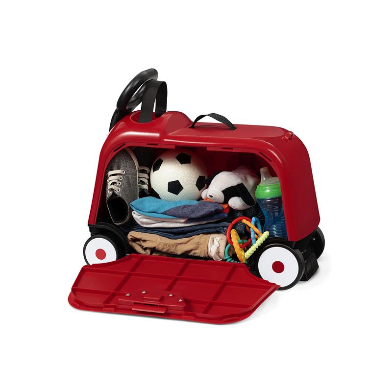 Radio Flyer - 3-in-1 Happy Traveler Camper, Ride on Toy, Toddler Carry-On Storage Image 9