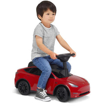 Radio Flyer - My First Tesla Model Y Kids Ride On Toy, Red Image 2