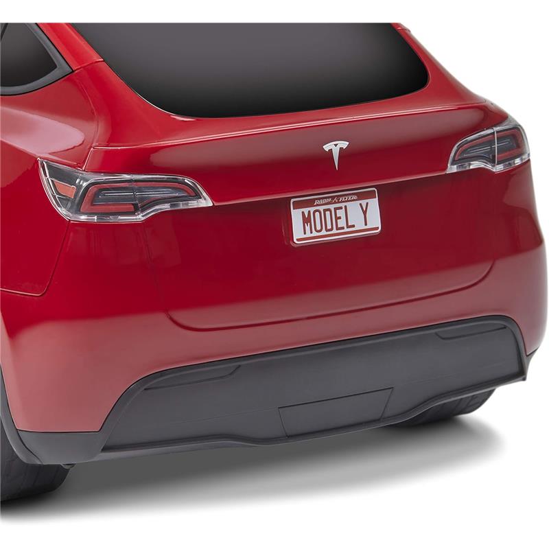 Radio Flyer - My First Tesla Model Y Kids Ride On Toy, Red Image 7