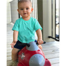 Radio Flyer - Retro Rocket Ride-On Toy, Push Car with Sounds Image 7